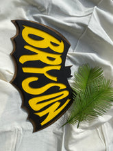 Load image into Gallery viewer, Batman Name Sign