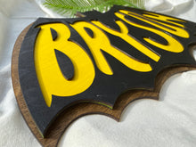 Load image into Gallery viewer, Batman Name Sign