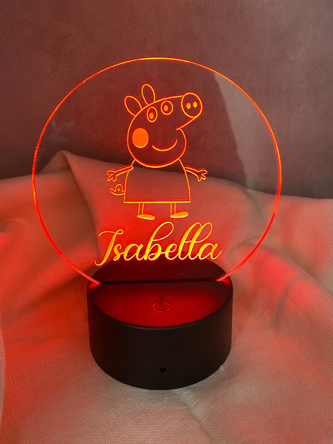 Peppa Pig Acrylic Night Light
