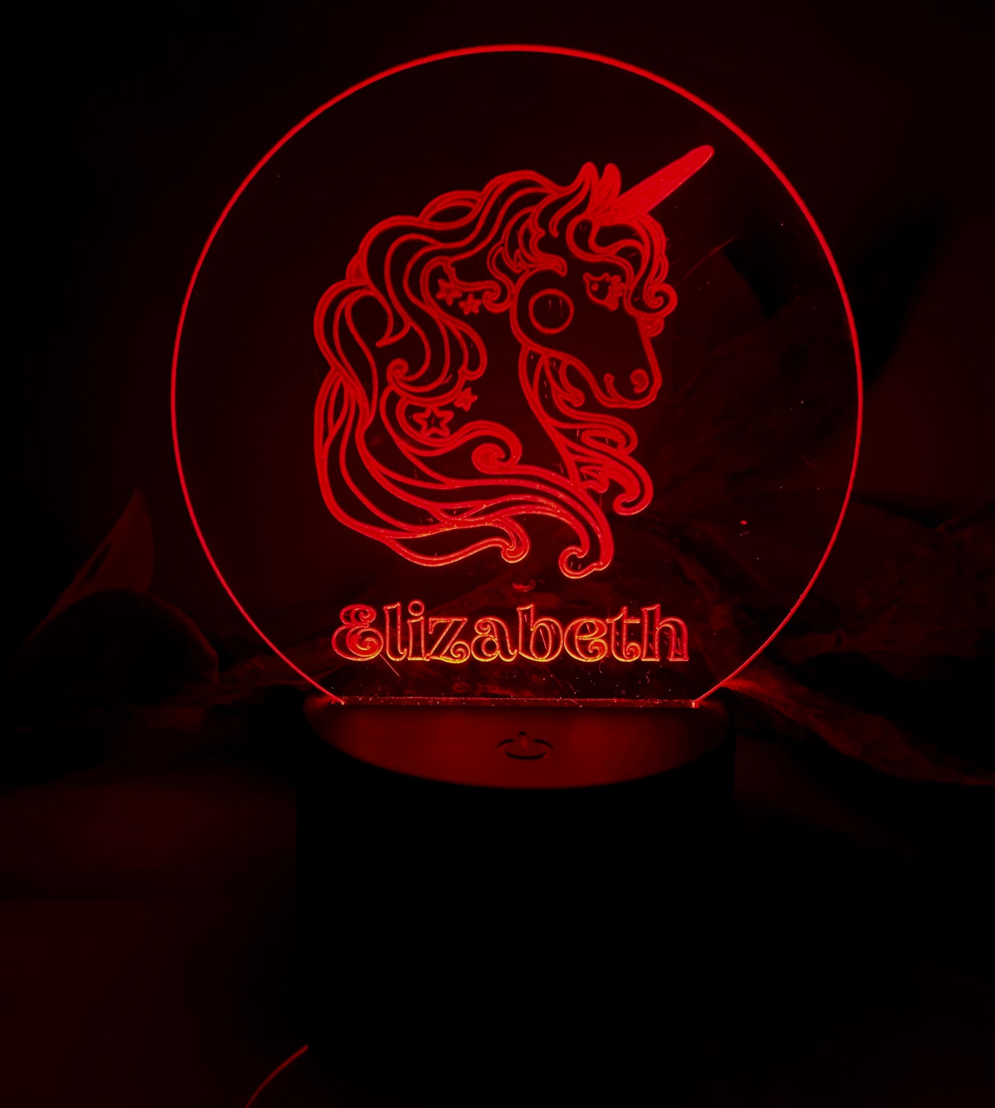 Unicorn Acrylic Night Light