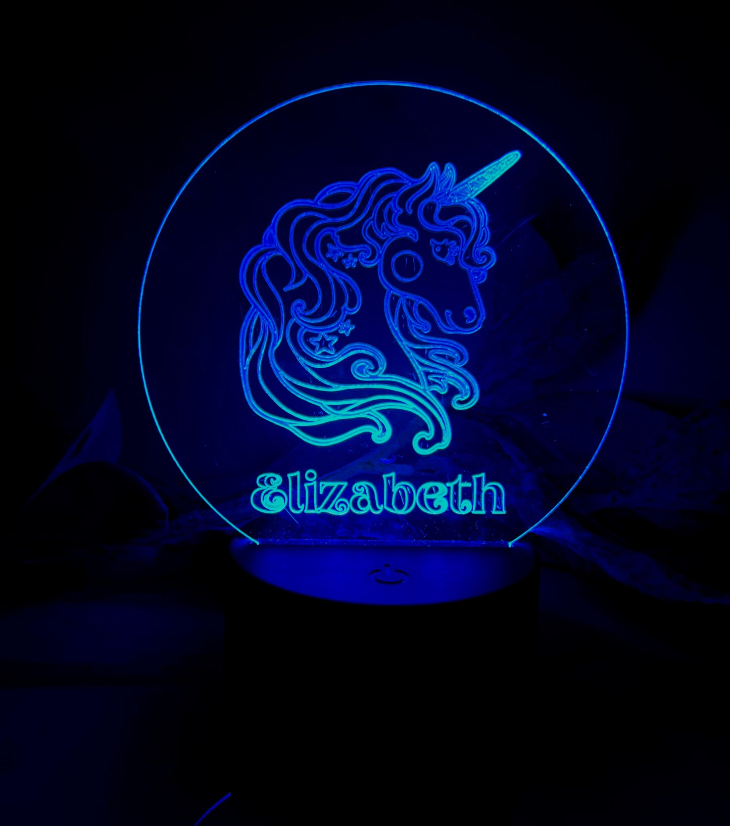 Unicorn Acrylic Night Light