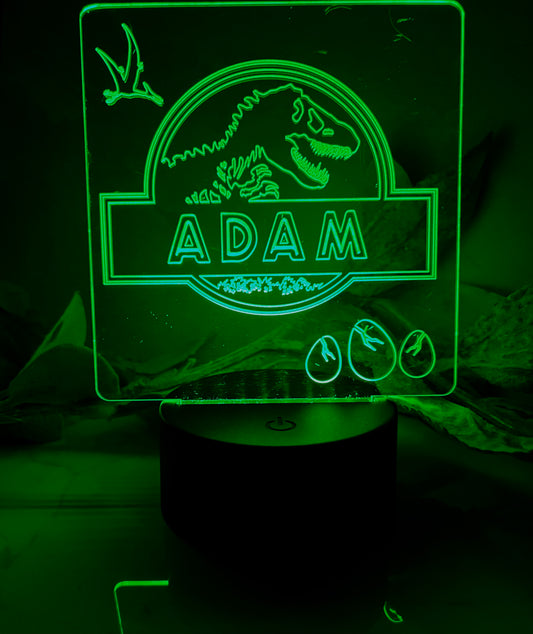 Jurassic Park Acrylic Night Light