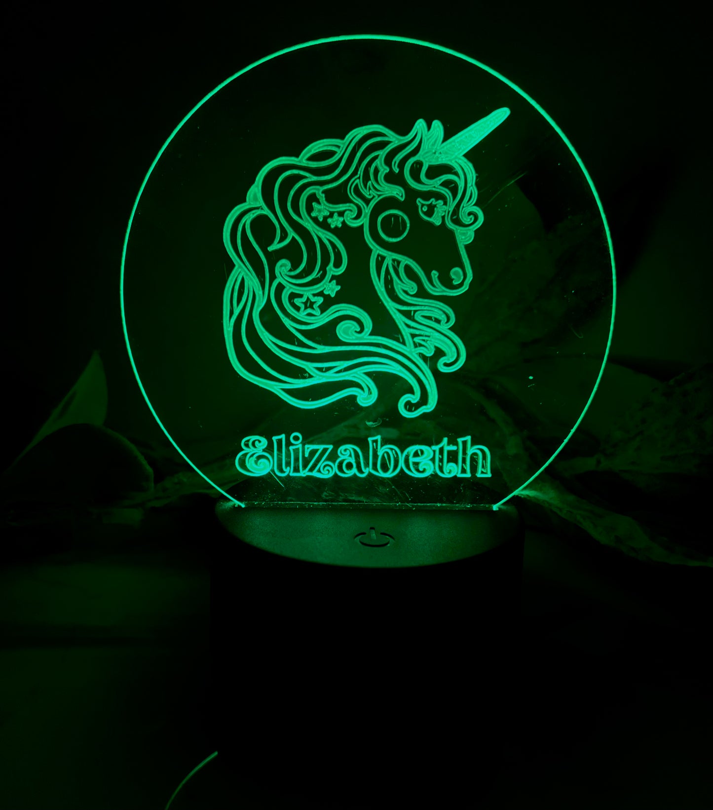 Unicorn Acrylic Night Light