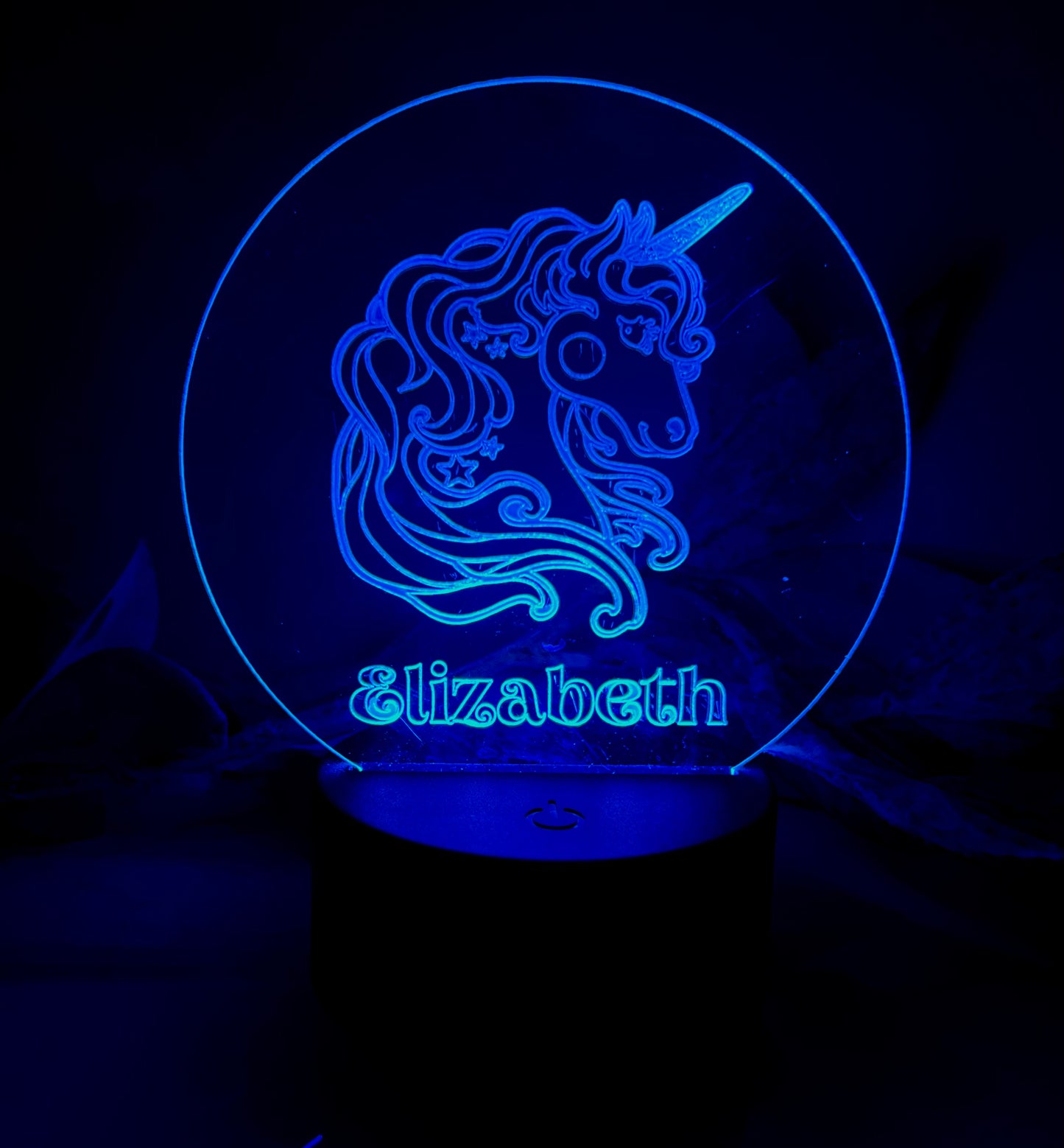 Unicorn Acrylic Night Light